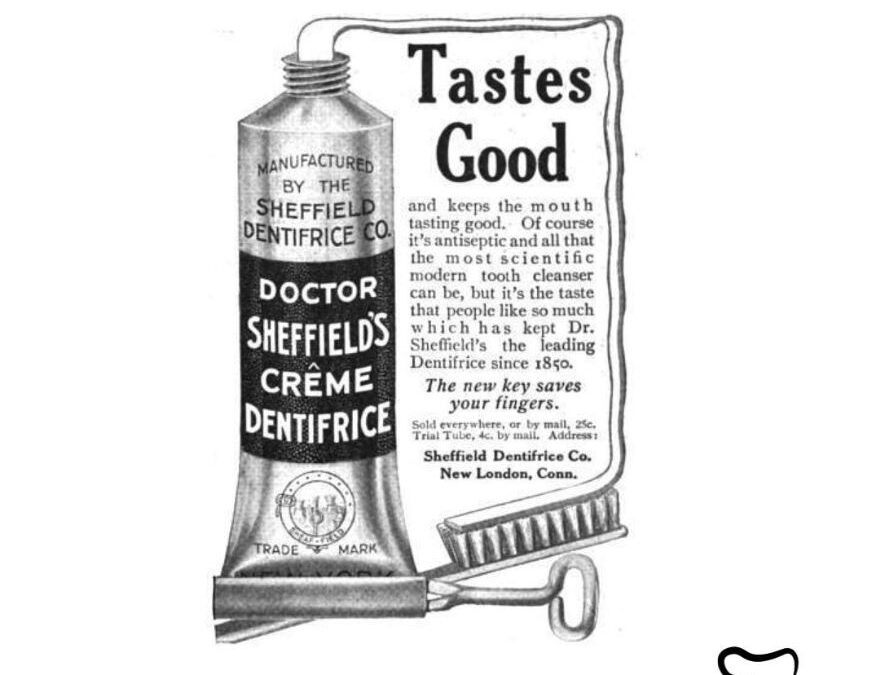 Sabies que… la primera pasta de dents comercialitzada és més antiga del que imagines? 🦷✨